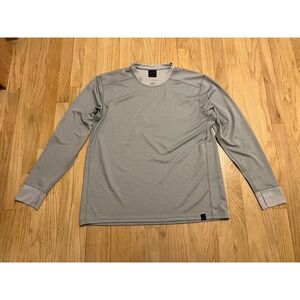 NARRAGANSETT TRADERS Mens Gray Long Sleeve Crewneck Shirt XLarge
